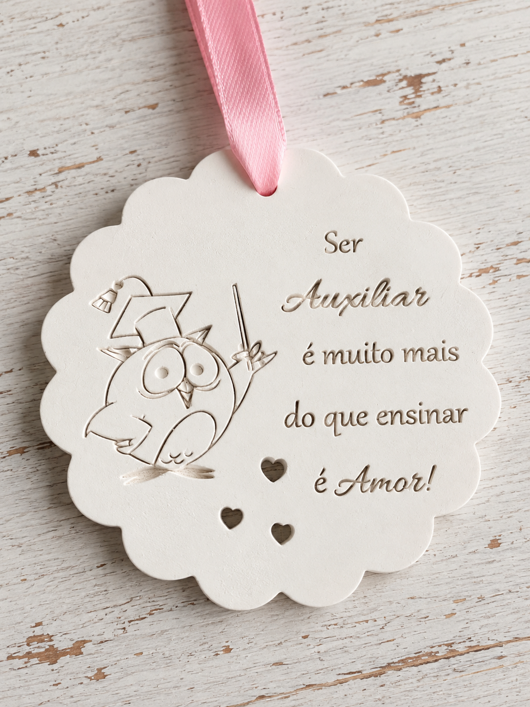 Ser auxiliar é muito mais que ensinar é amar