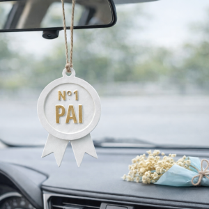 Dia do Pai - Medalha Nº1 com nome da Criança