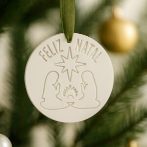 Pendente de Natal "Presépio"