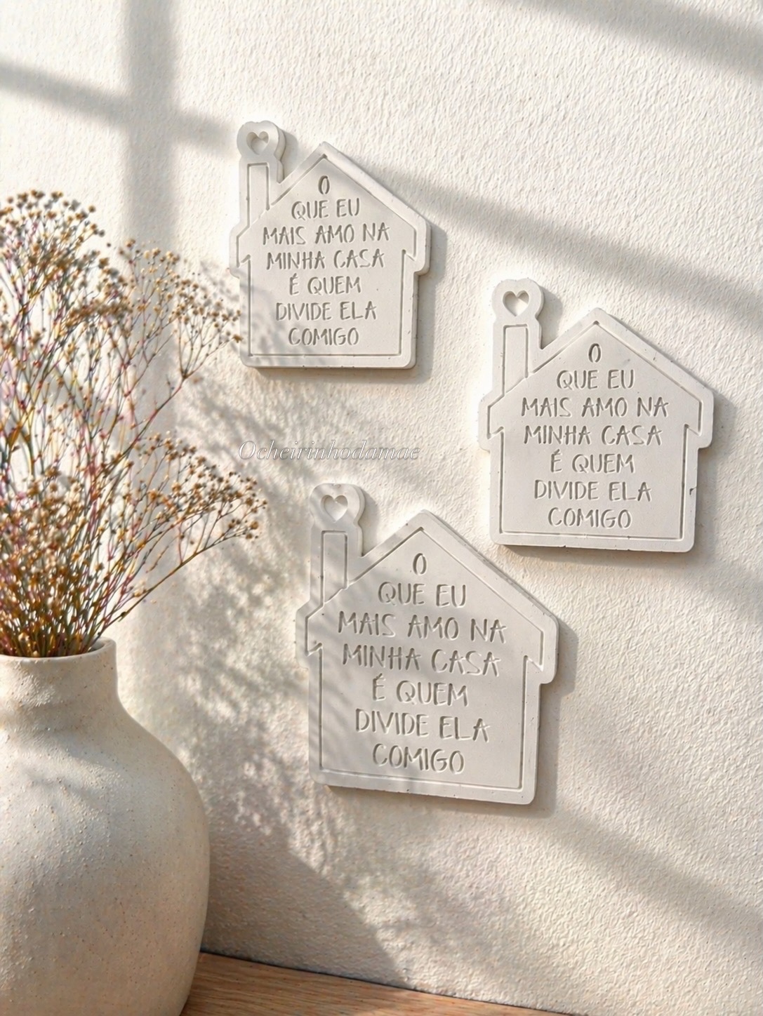 O que eu mais amo na minha casa é quem divide ela comigo