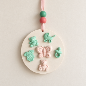 Placa decorativa de parede Baby